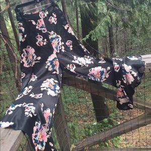 Anthropologie Elevenses evening wear culottes, printed pants, HPX2